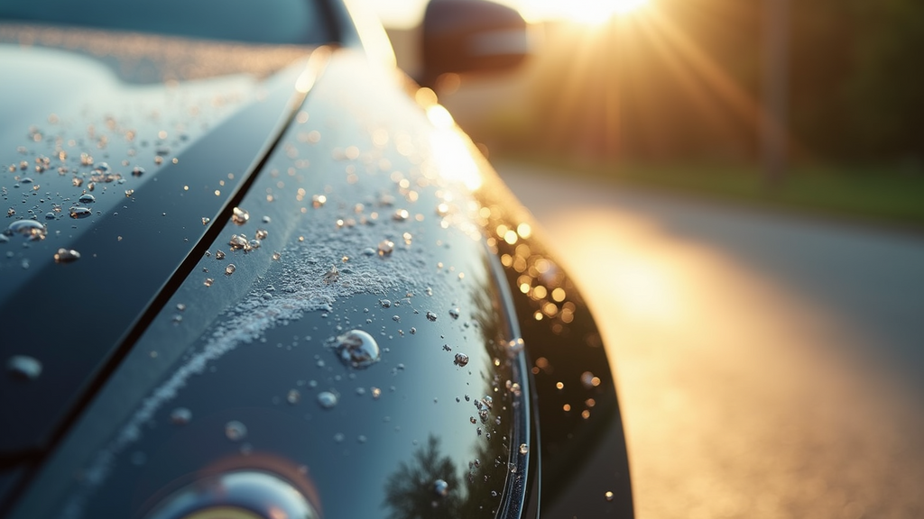 Ceramic coating and paint protection film applied to a vehicle's paint
